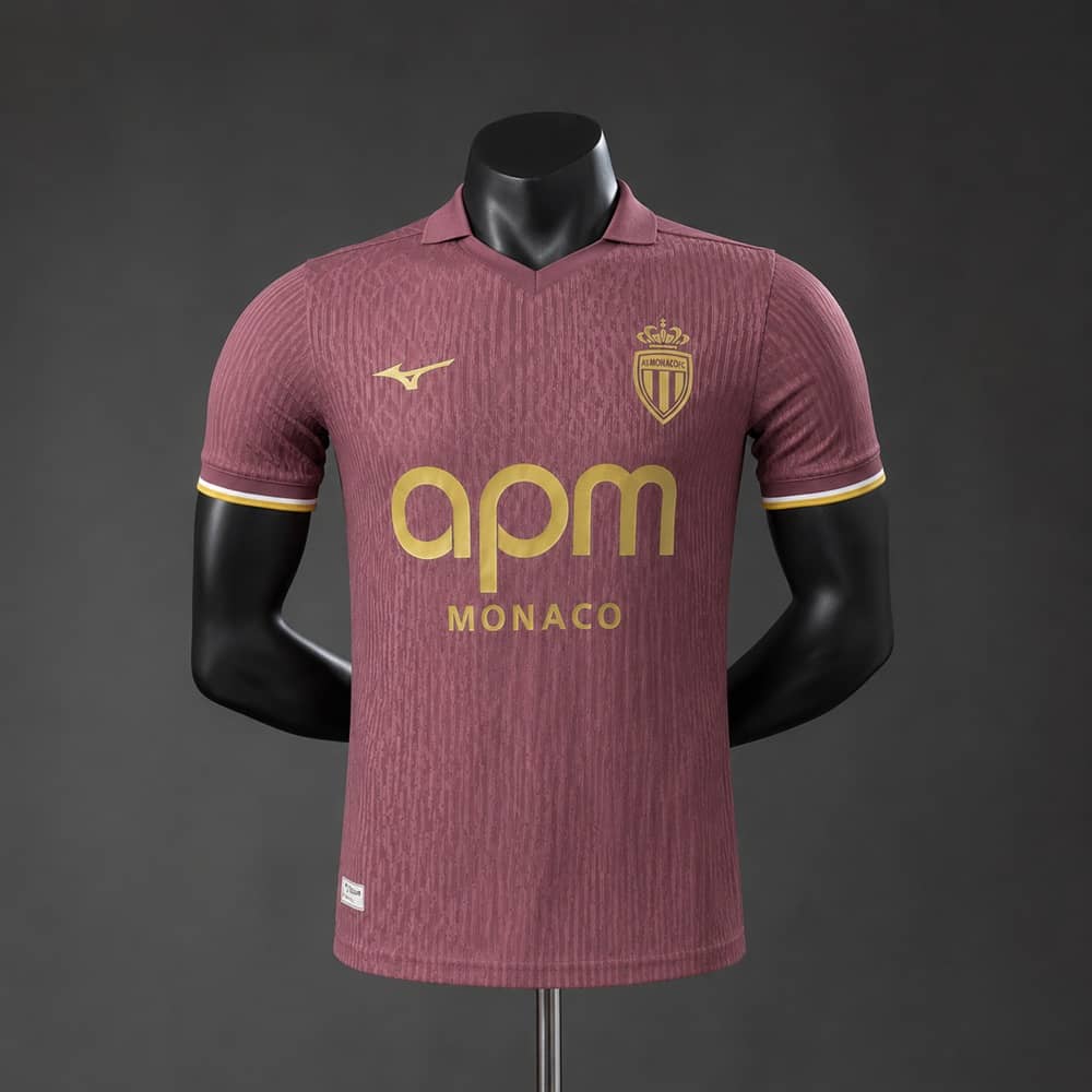 Camisola Monaco 2026/2027 Equipamento Alternativo Versão Jogador
