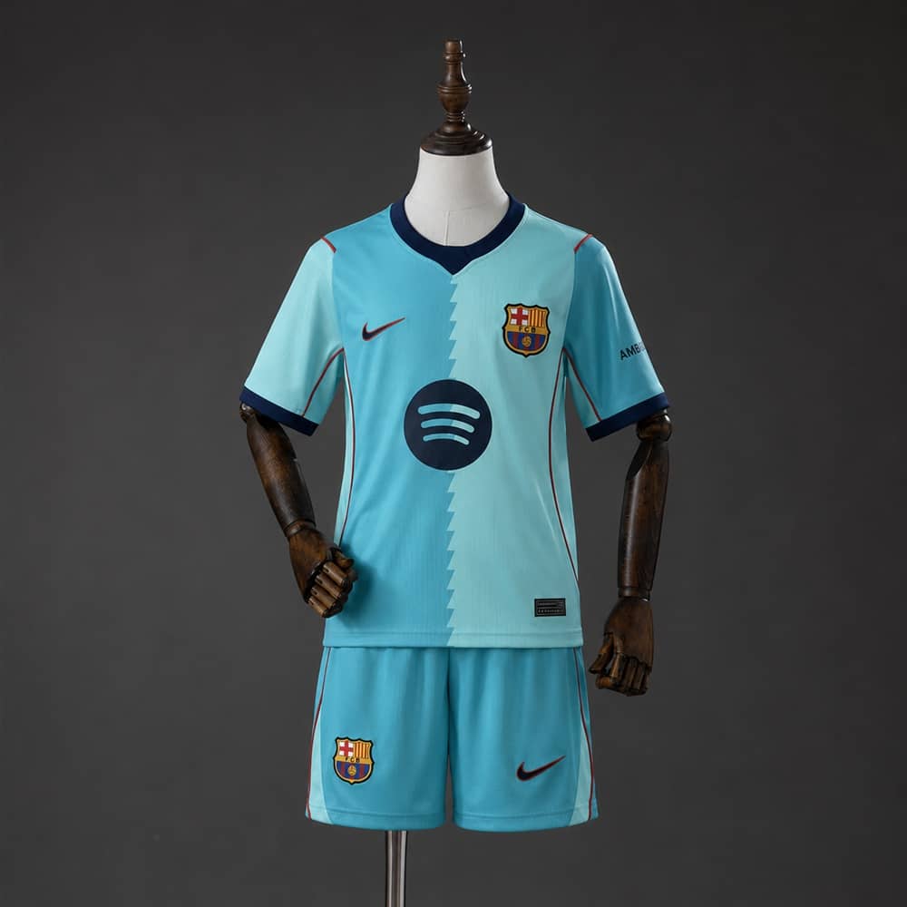 Kit Criança Barcelona 2026/2027 Terceiro
