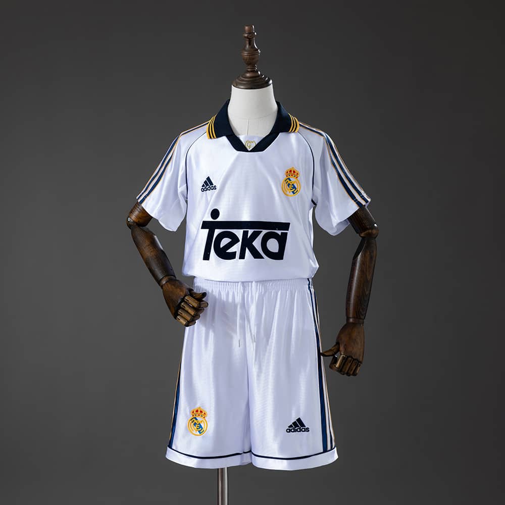Camisola Principal Retro Real Madrid 1998/2000 Criança
