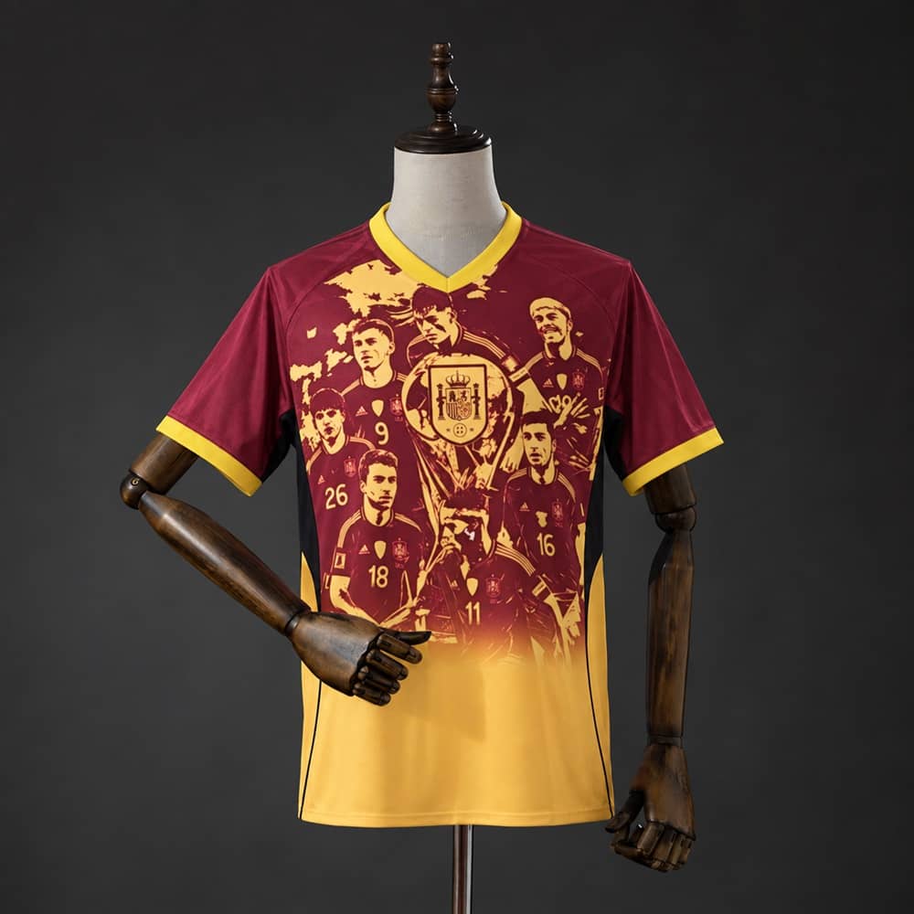 Camisola Principal comemorativa espanha 2026/2027