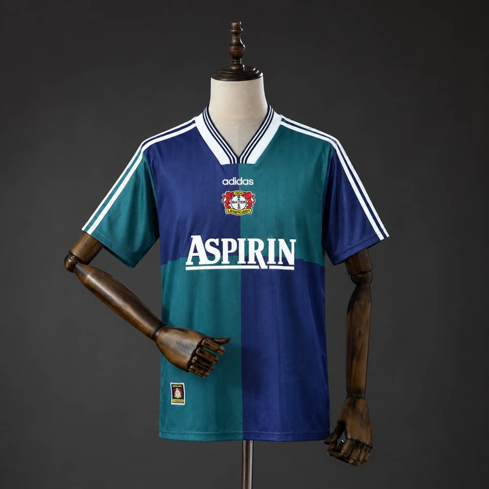 Camisola Bayer Leverkusen 1997/1999 Alternativa Retro