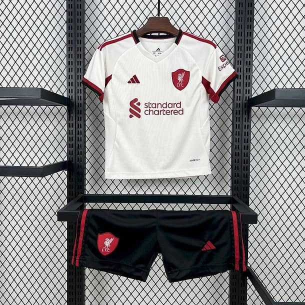 Kit Criança Liverpool Alternativa 2025/26