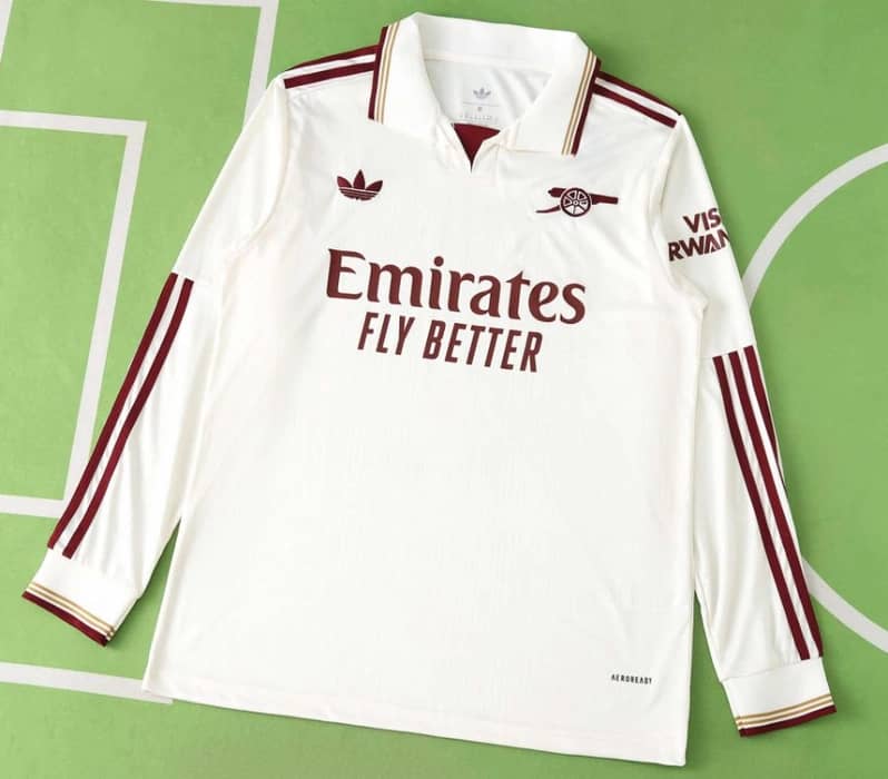 Camisola Arsenal Terceira Manga Comprida 25/26