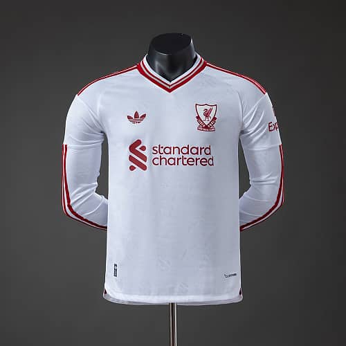 Camisola Liverpool FC 2026/2027 Alternativa Versão Jogador Manga Comprida