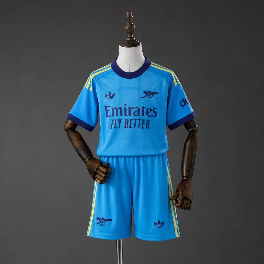 Kit Criança Arsenal 2026/2027 Guarda-Redes Alternativa