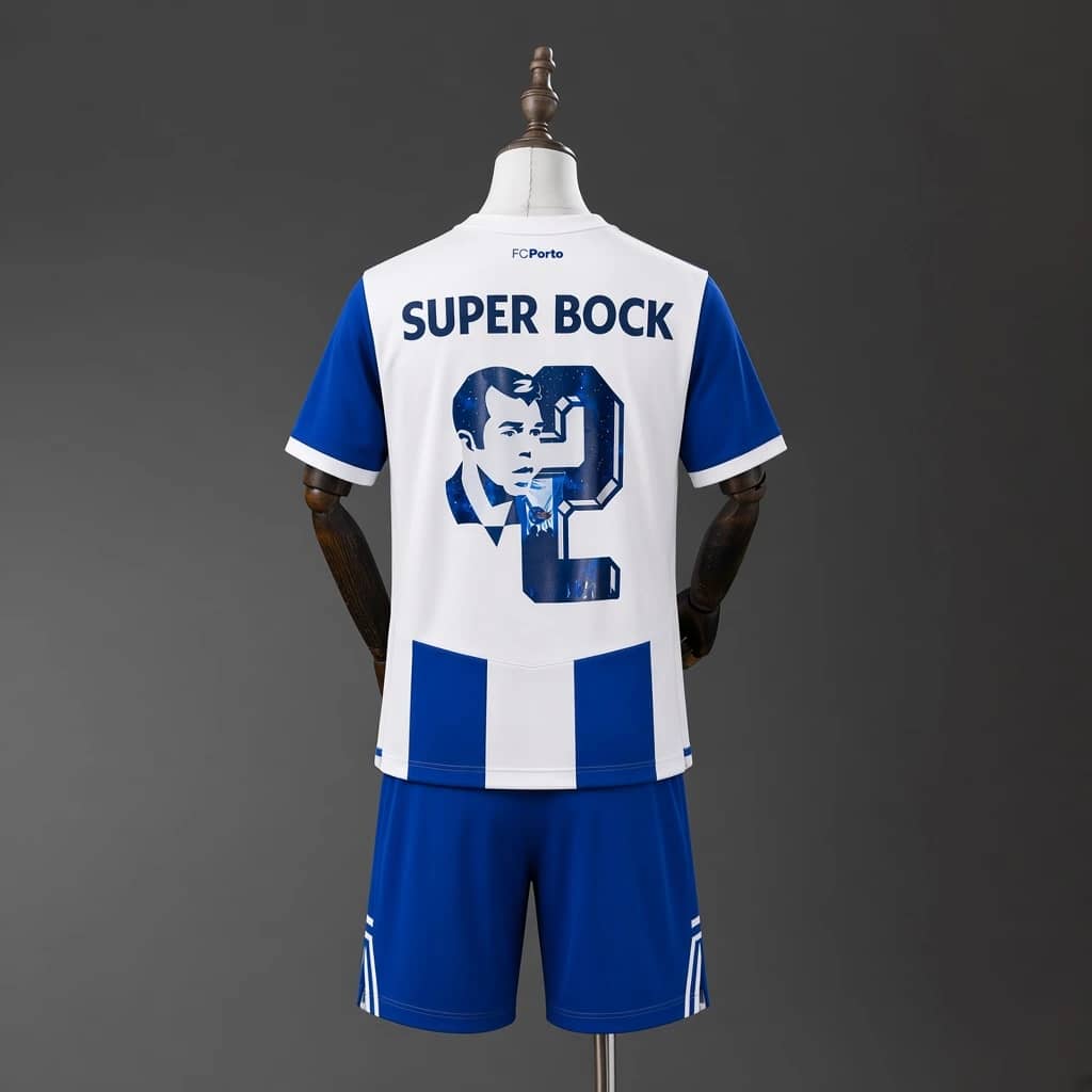 Kit Criança FC Porto 2026/2027 Principal - Especial Homenagem Jorge Costa