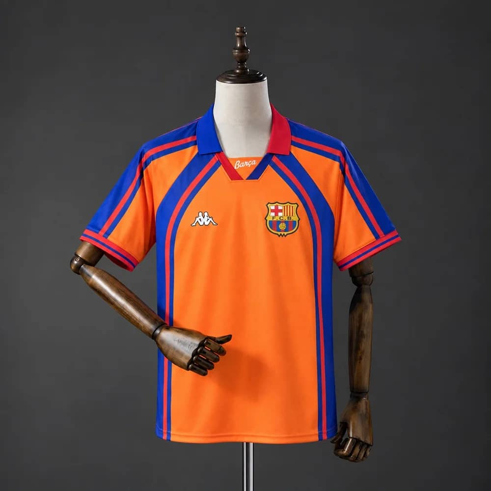 Camisola Alternativa Barcelona 1998 (Retro)