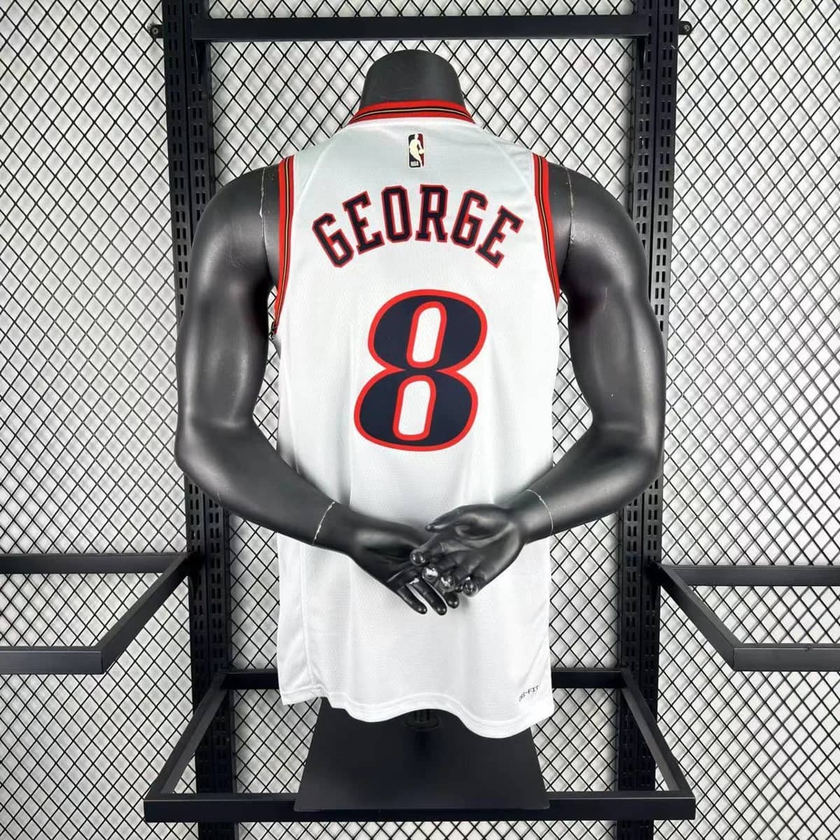 Camisola NBA Philadelphia 76ers Classic Edition Branca 2025/26 - Paul George #8