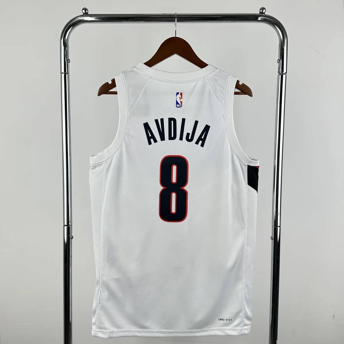 Camisola NBA Portland Trail Blazers Principal Branca 2025/26 - Deni Avdija #8