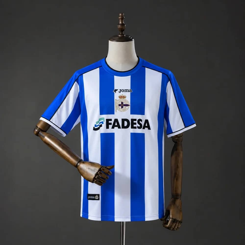 Camisola Principal Deportivo la Coruna 2002/2003 (Retro)