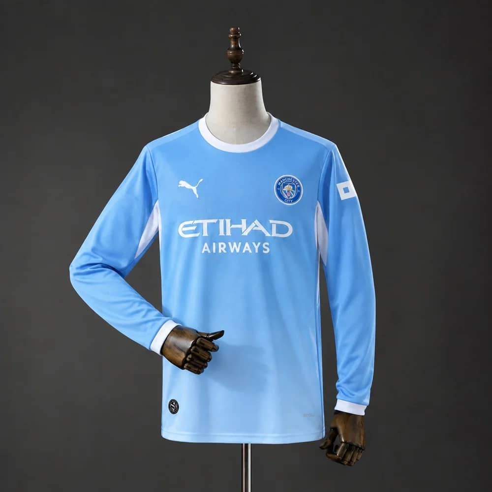 Camisola Principal Manchester City 2026/2027 (Manga Comprida)