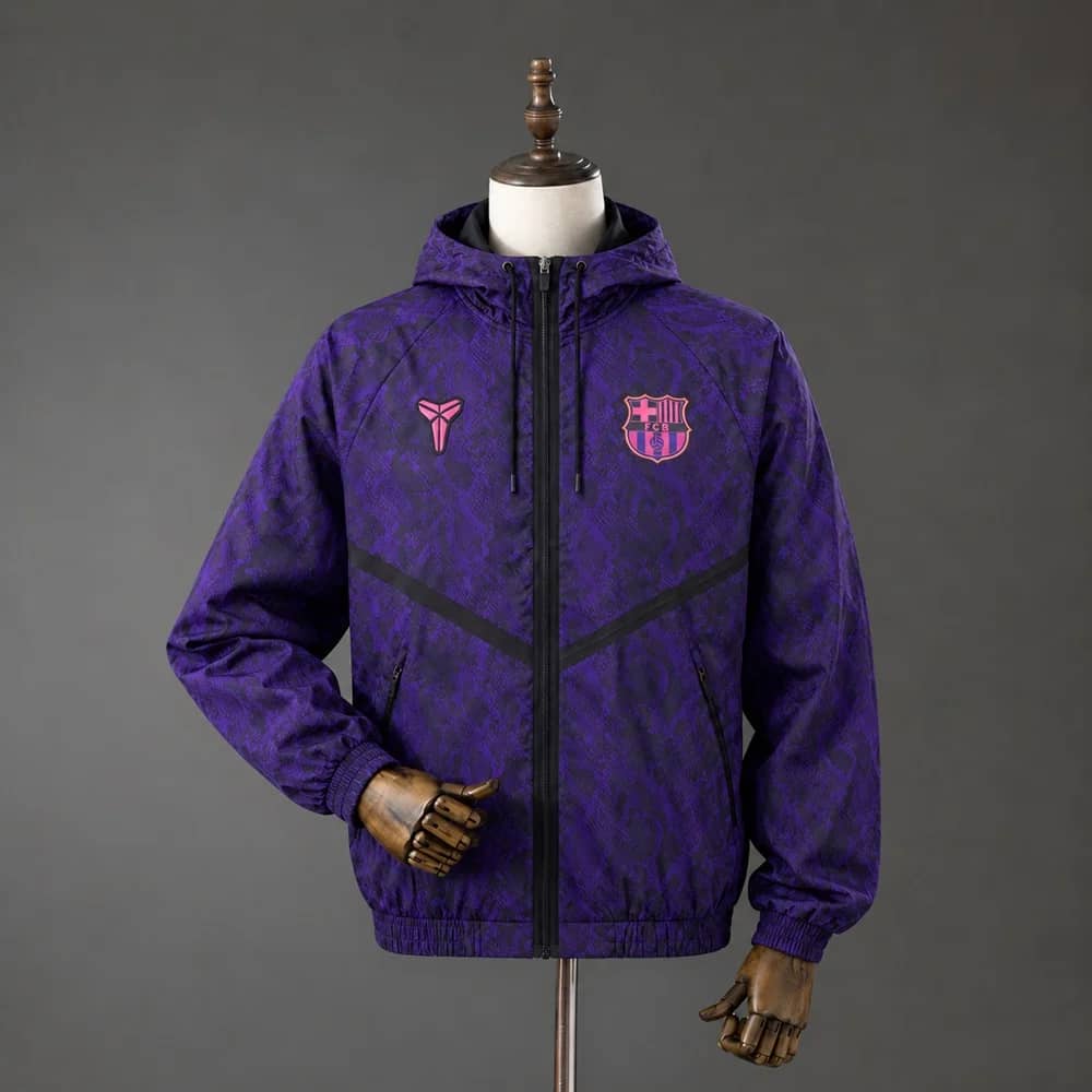 Casaco FC Barcelona 2026/2027 Roxo Escuro