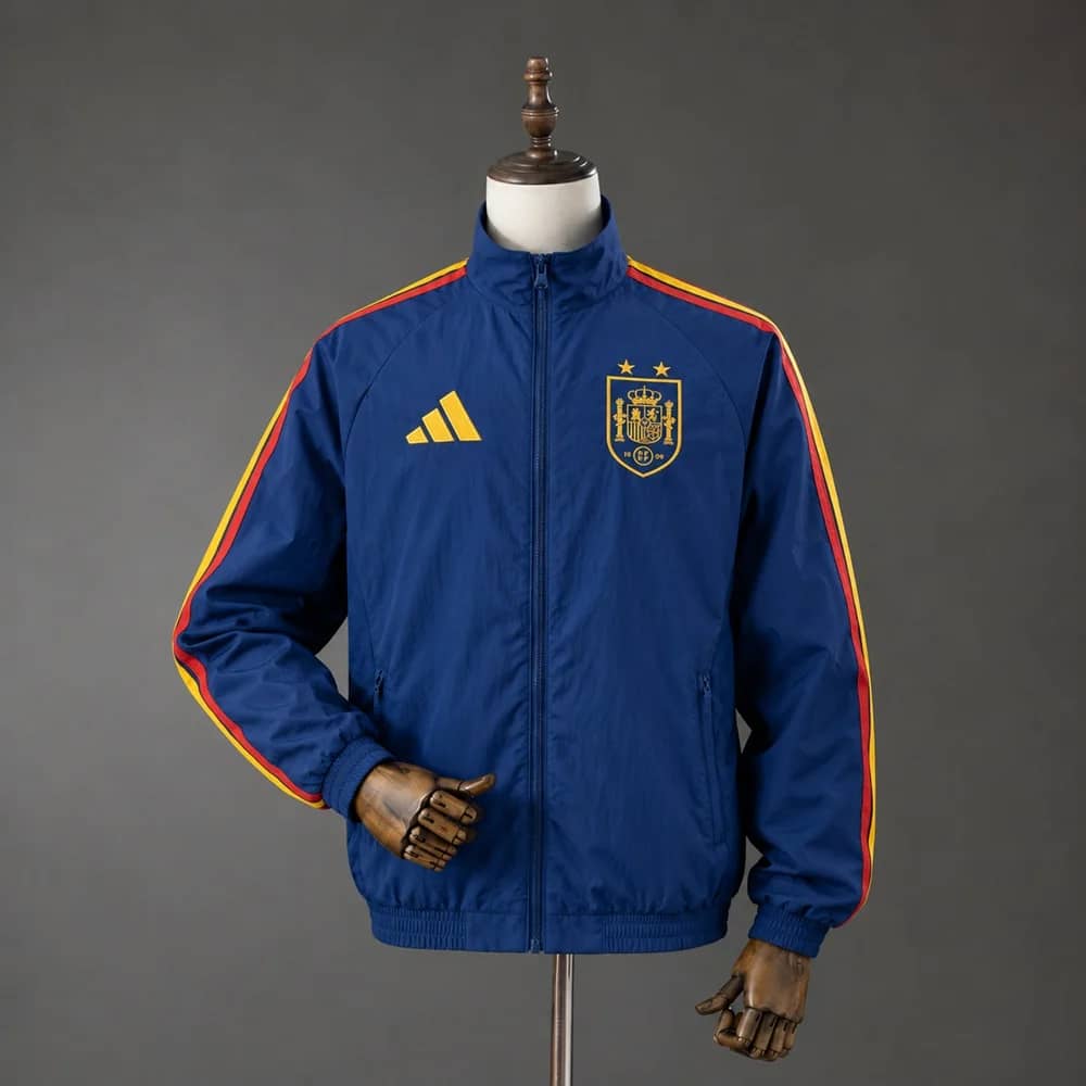 Casaco Espanha 2026 Azul Escuro
