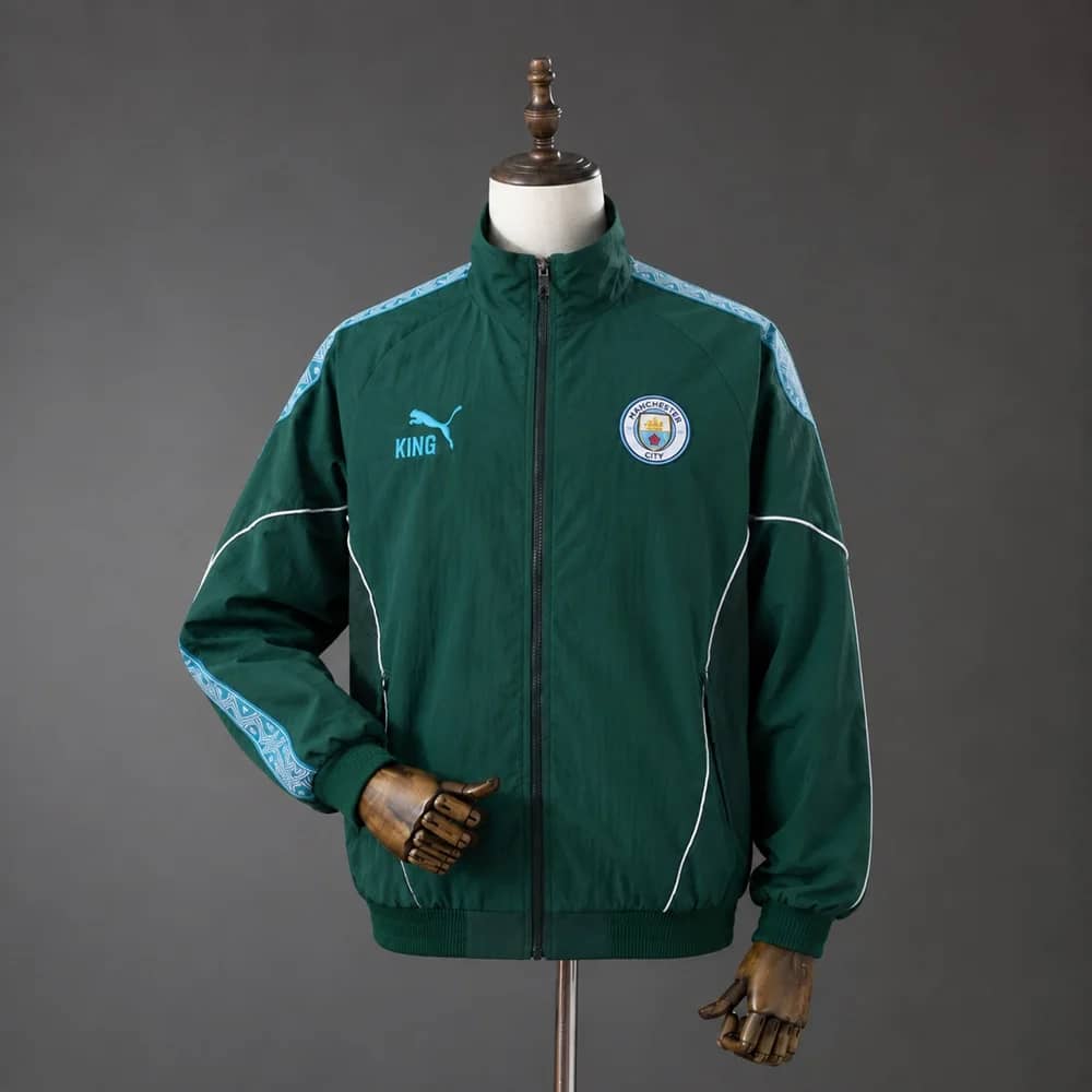 Casaco Manchester City 2025/2026 Verde Escuro