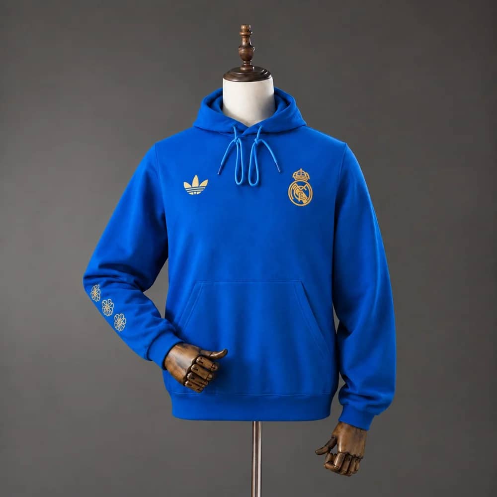 Hoodie Real Madrid 2026/2027 Azul