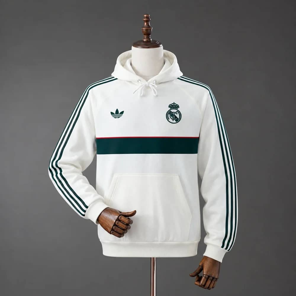 Hoodie Real Madrid 2026/2027 Branco