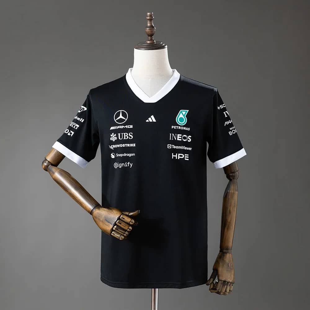 T-Shirt Mercedes-AMG F1 Preto 2026