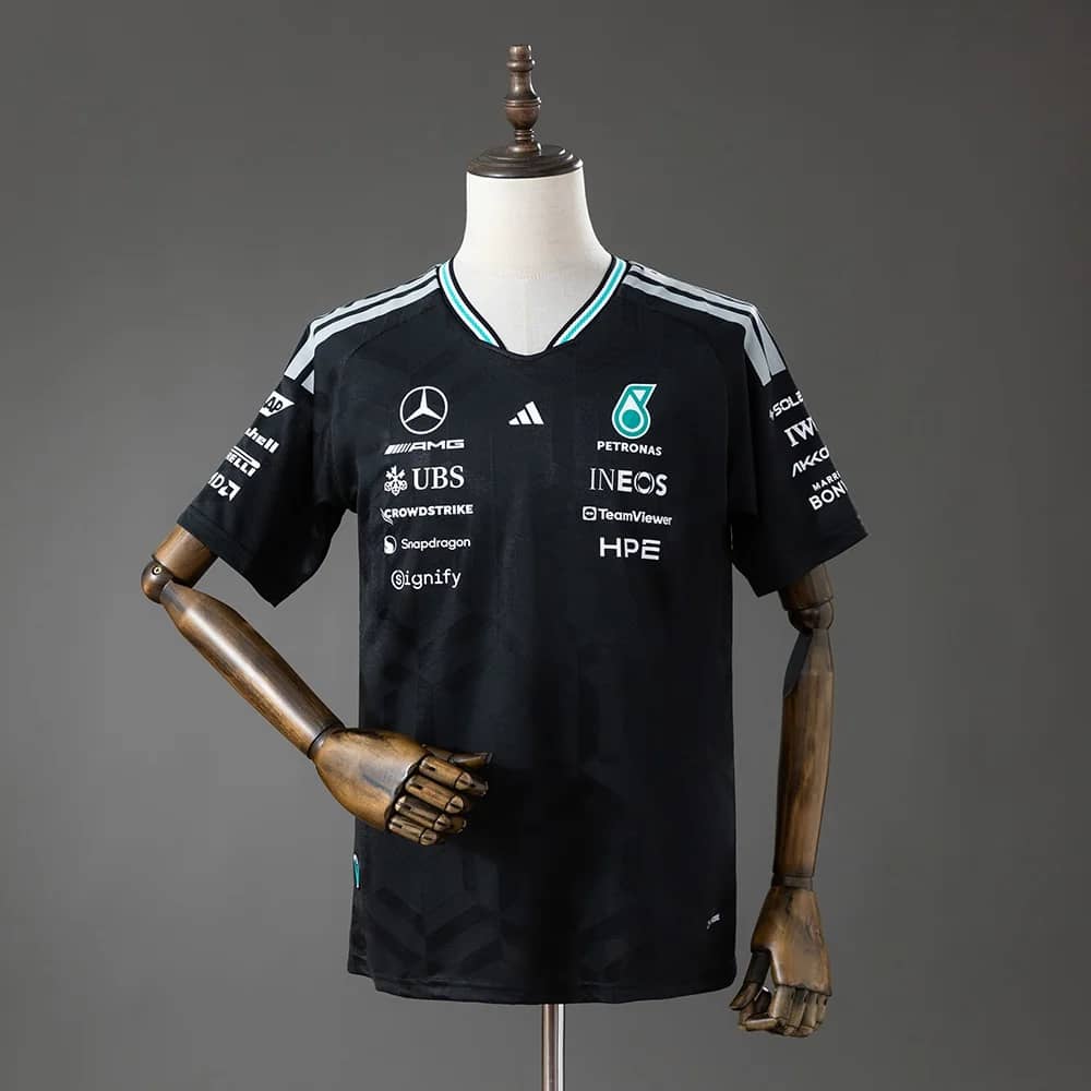 T-Shirt Mercedes-AMG F1 Preto 2026