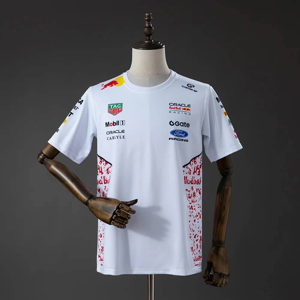 T-Shirt Red Bull Racing F1 Branco 2026