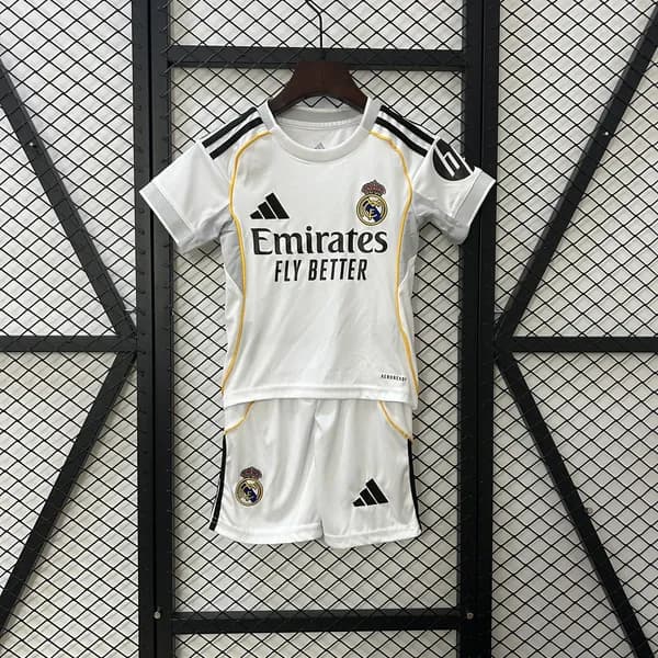 Kit Criança Real Madrid 2025/26 Principal