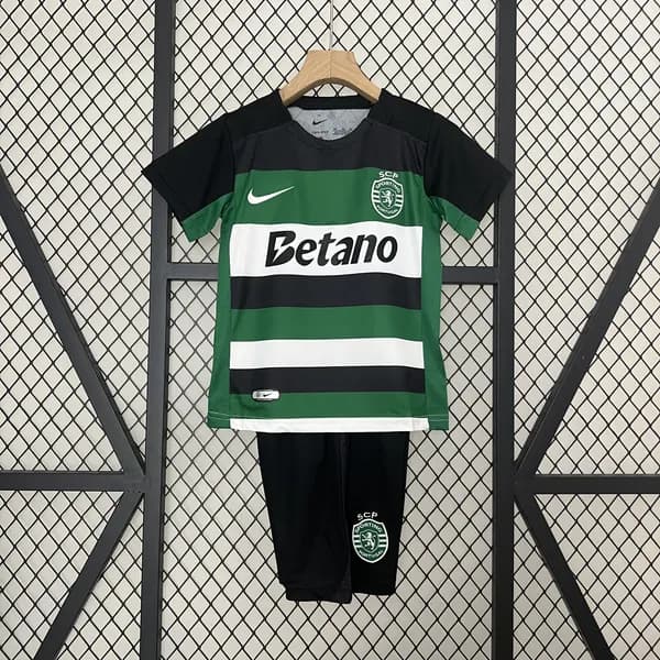 Kit Criança Sporting Principal 2024/25
