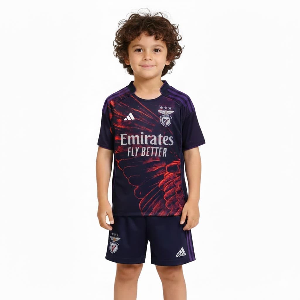 Kit Criança Benfica Adidas x Vhils x SL Benfica - Edição Especial 2025-2026