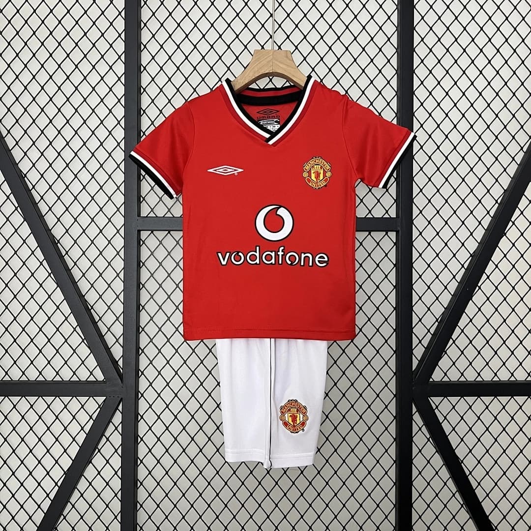 Kit Crianca Manchester United Principal 2000/2001