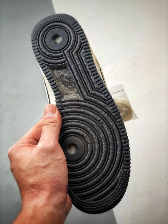 Campeão x Air Force 1 Low Preto Refletivo - Vista 4