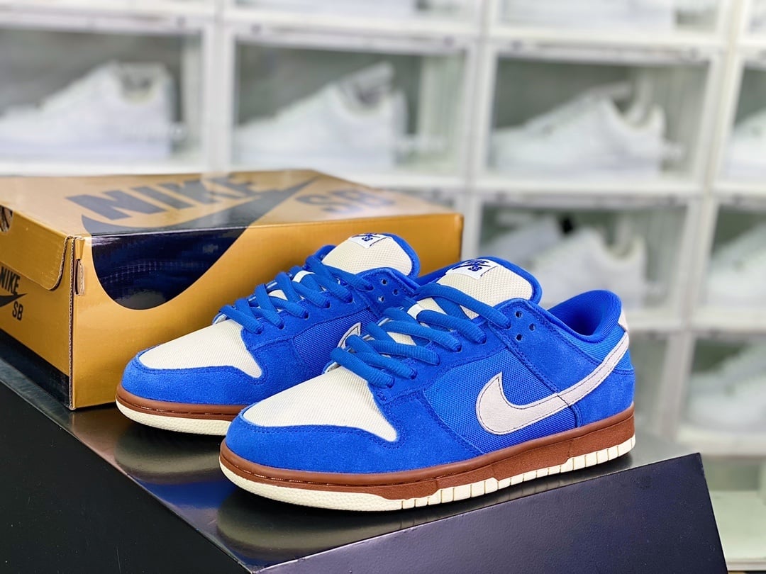 NK Dunk Low Melbourne Azul e Branco