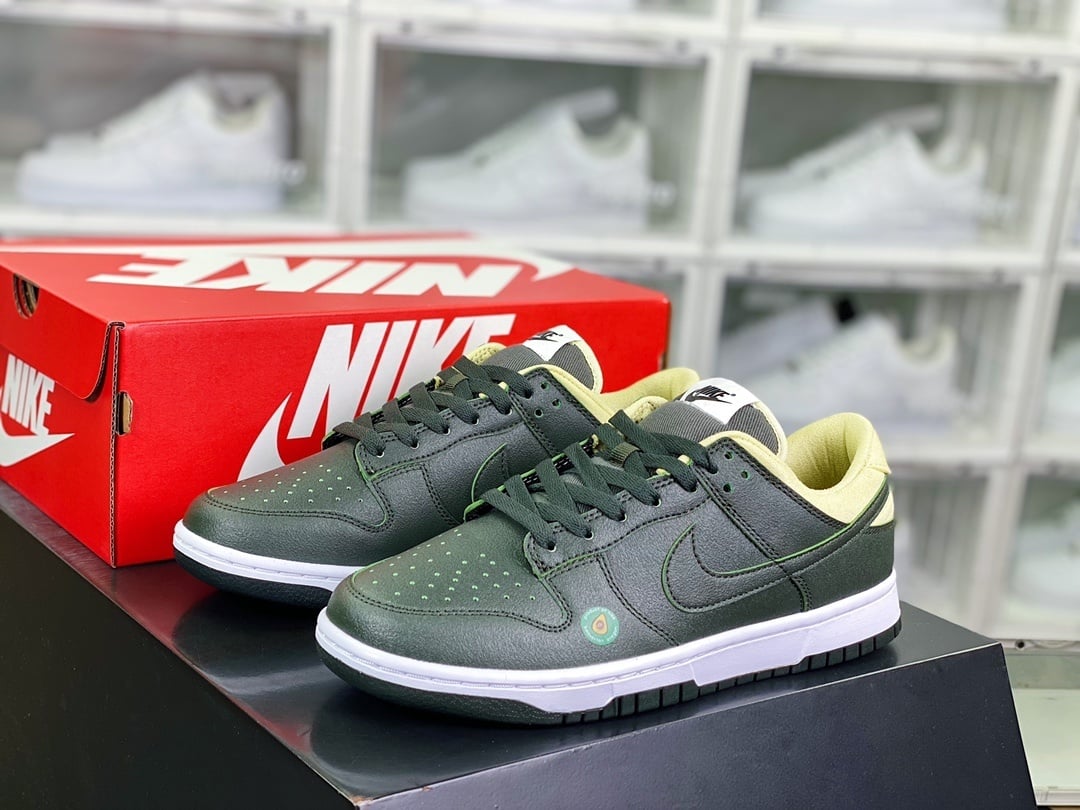 NK Dunk Low Verde Abacate Raspadinha