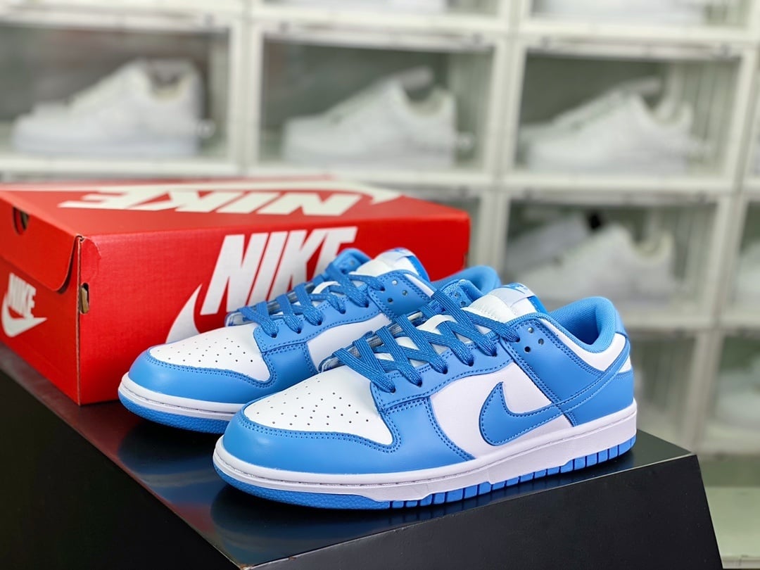 NK Dunk Low Azul Universidade UNC 2.0