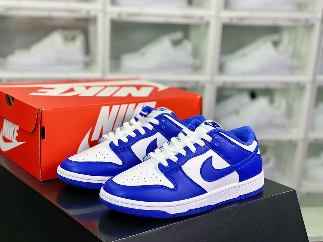 NK Dunk Low Michigan Branco Azul