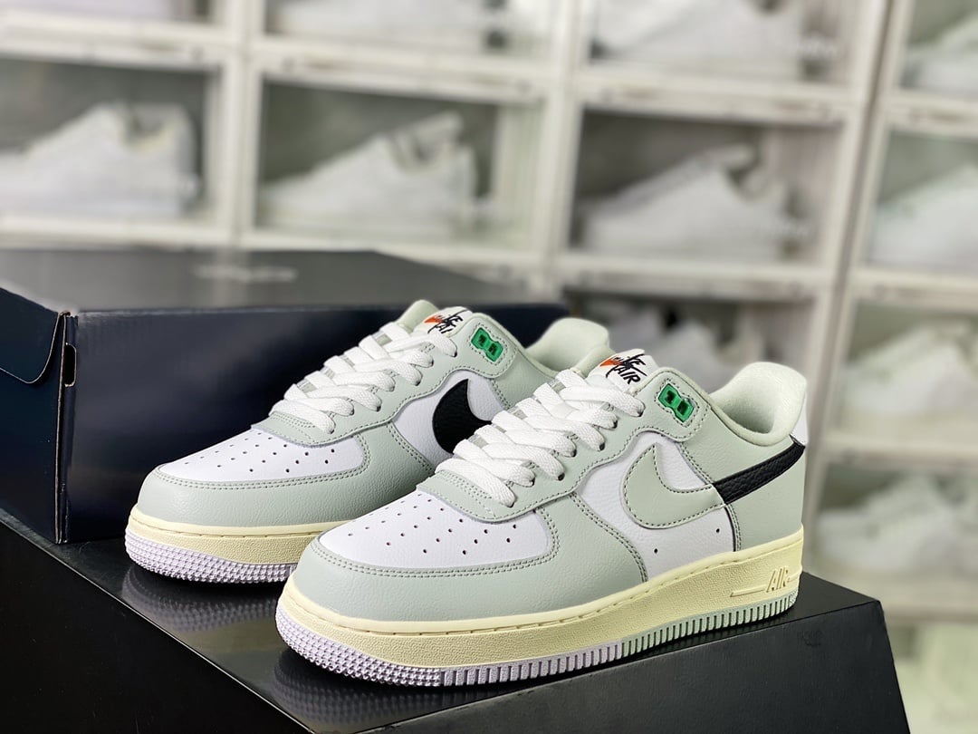 Nike Patchwork Verde Claro, Branco e Preto com Hook