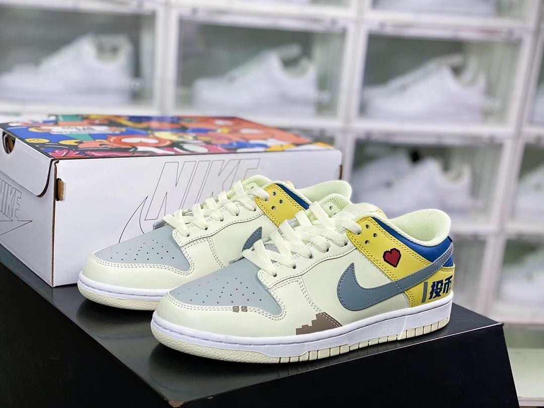 NK Dunk Low Couro Arcade Game