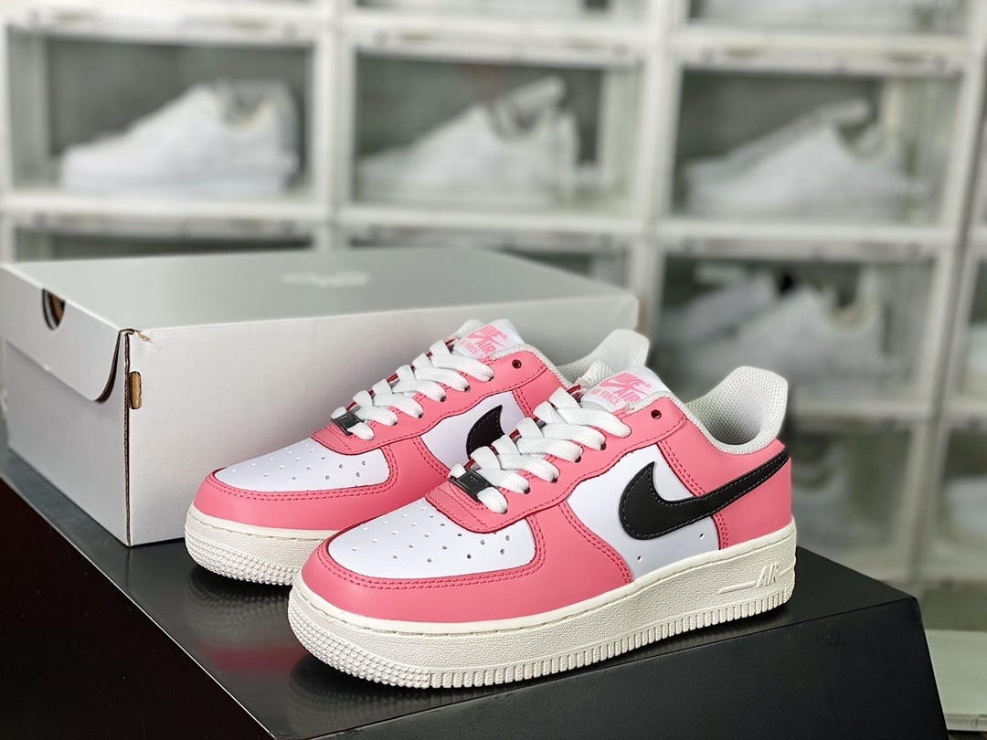 Nike Leather Branco, Laranja e Roxo
