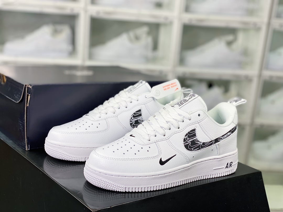 Nike Leather Branco e Preto Multi Hook 3M