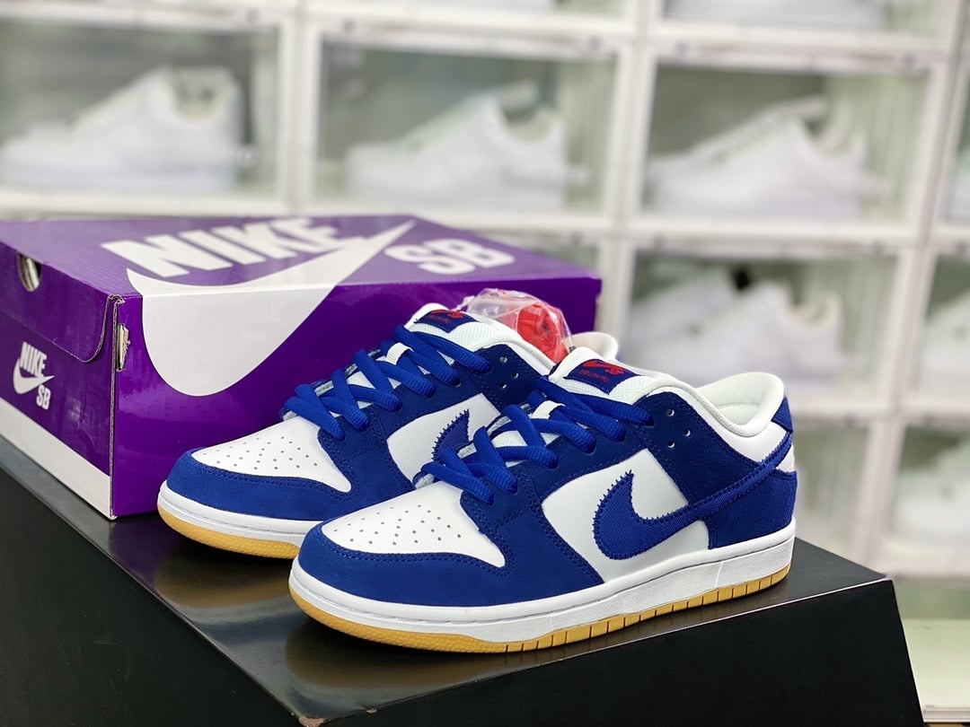 NK Dunk Low Azul Branco LA Dodgers
