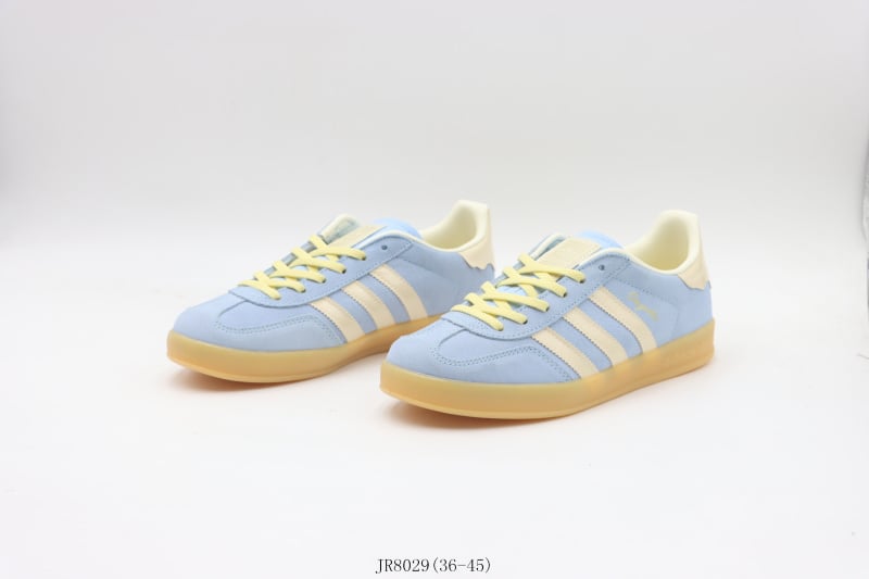 Adidas Gazelle Blue Yellow Gum - Vista 5