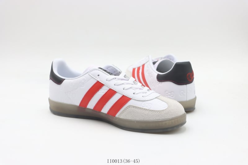 Adidas Gazelle White Red Kitty - Vista 3