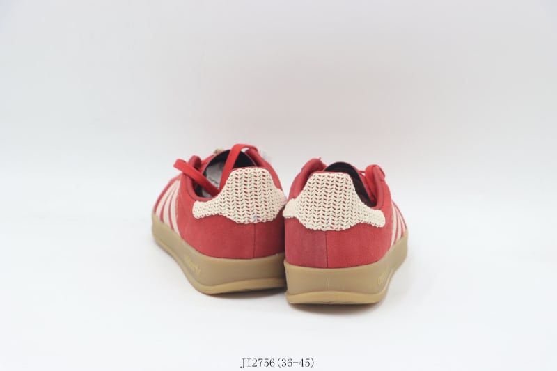 Adidas Gazelle Red White - Vista 4