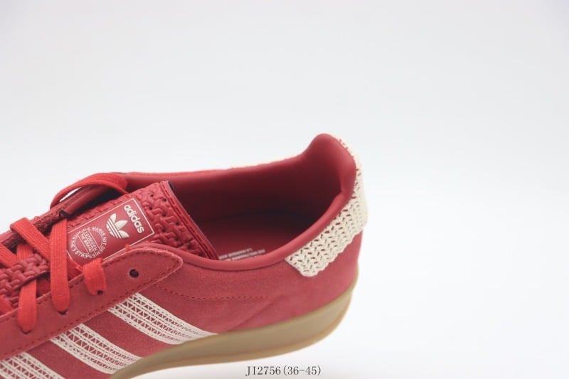 Adidas Gazelle Red White - Vista 6