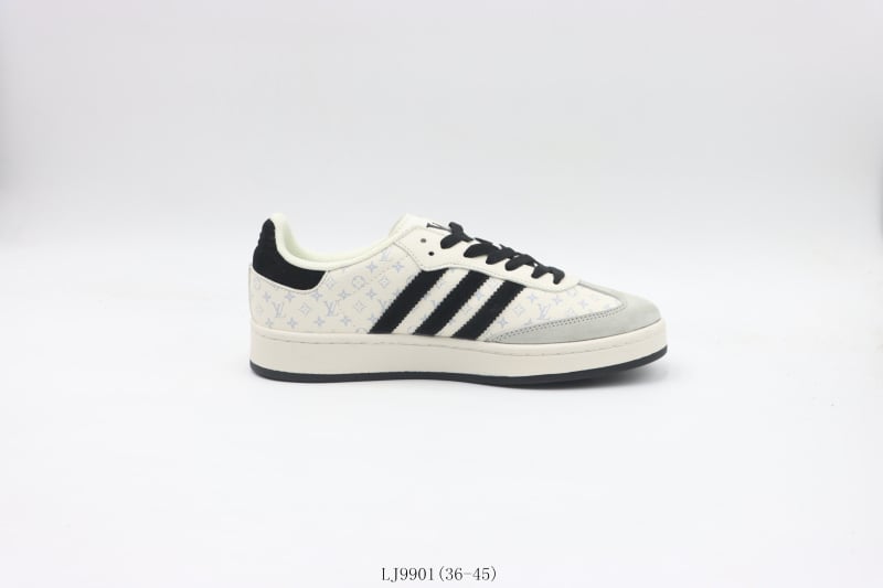 Adidas Gazelle White Black - Vista 9