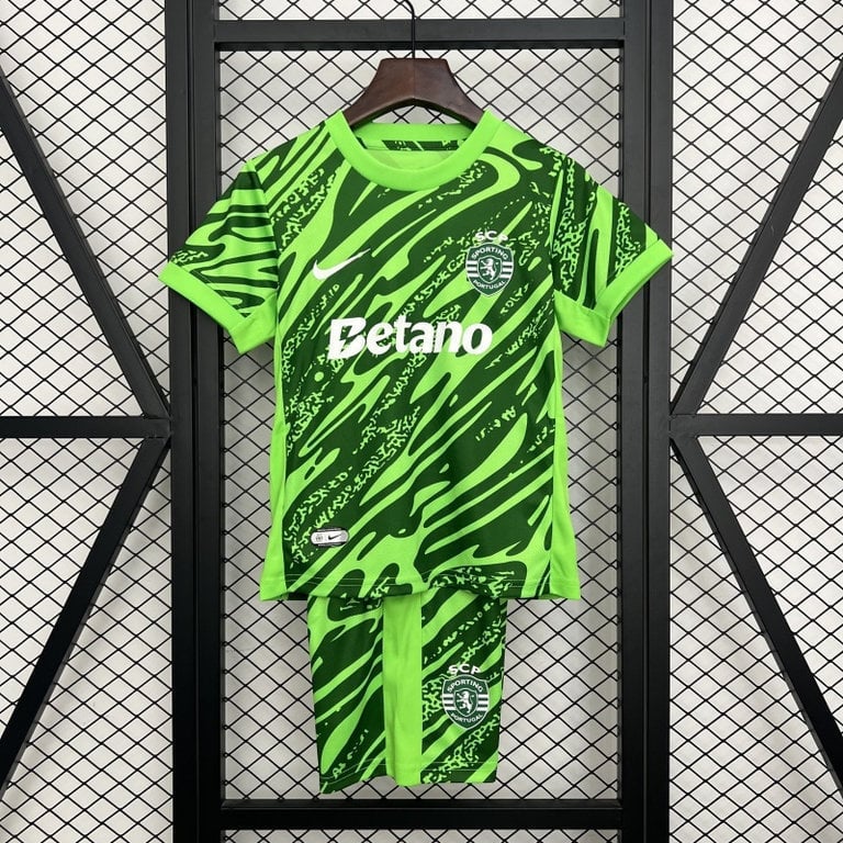 Kit Criança Guarda-Redes Sporting CP 2025/26 - Verde