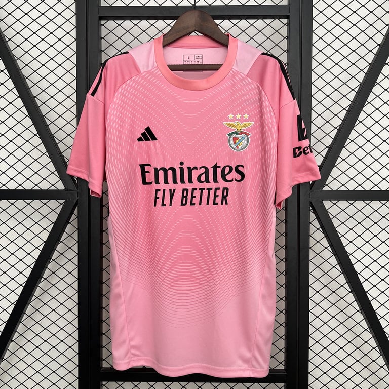 Camisola Benfica Guarda-Redes Cor-de-Rosa 2025/26