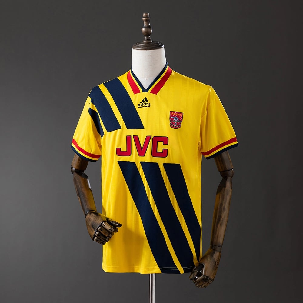 Camisola Arsenal 1993/94 Alternativa Retro - Vista 1