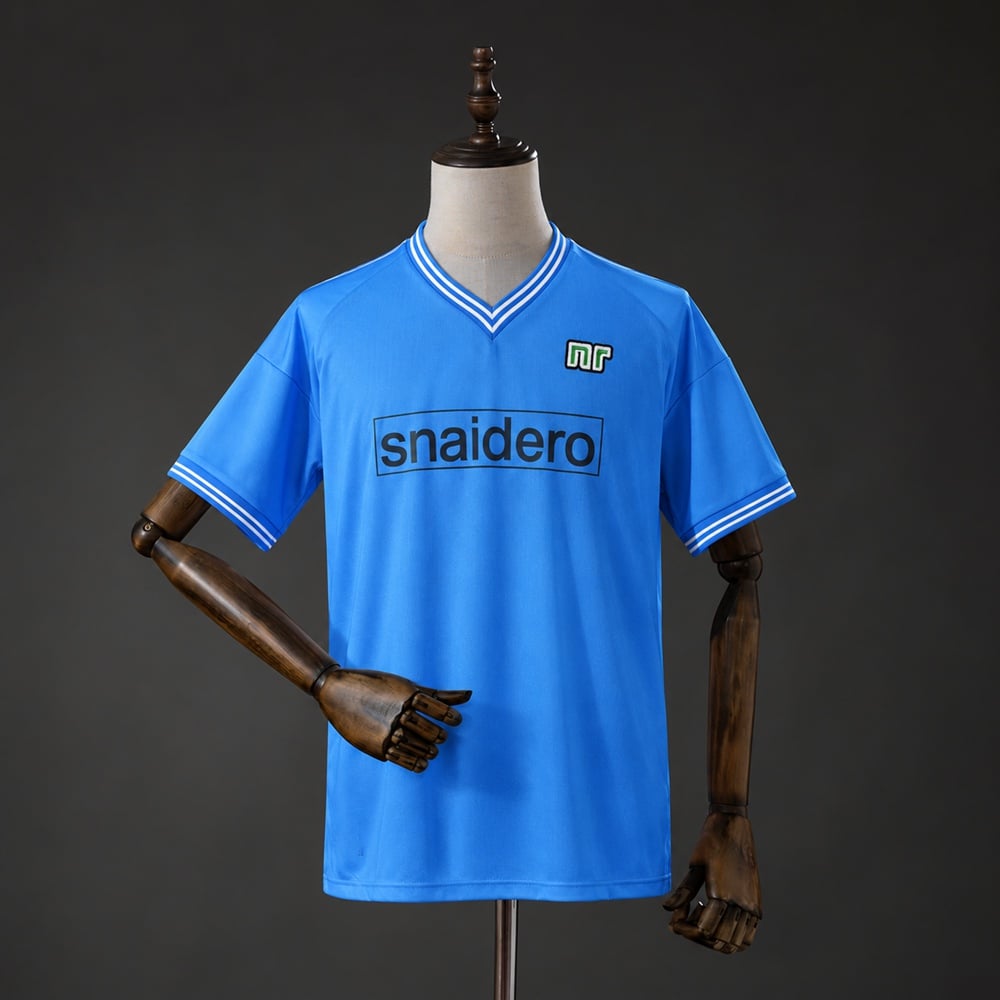 Camisola Napoli 1981/1982 Principal Retro - Vista 1
