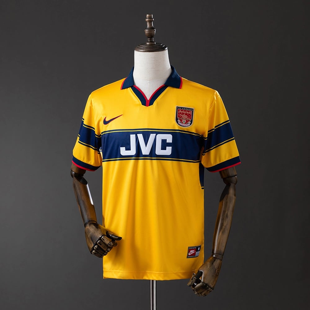 Camisola Arsenal 1997/99 Alternativa Retro - Vista 1