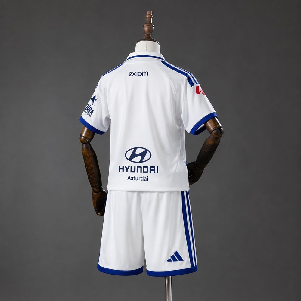 Kit Criança Real Oviedo 2026/2027 Terceiro - Vista 2