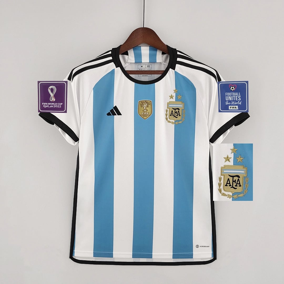 Camisola Principal da Argentina 2022 - Vista 1