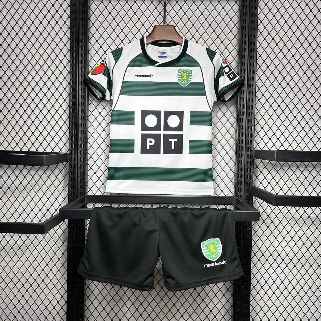 Kit Criança Retro Sporting CP 2001/03 Principal - Vista 1